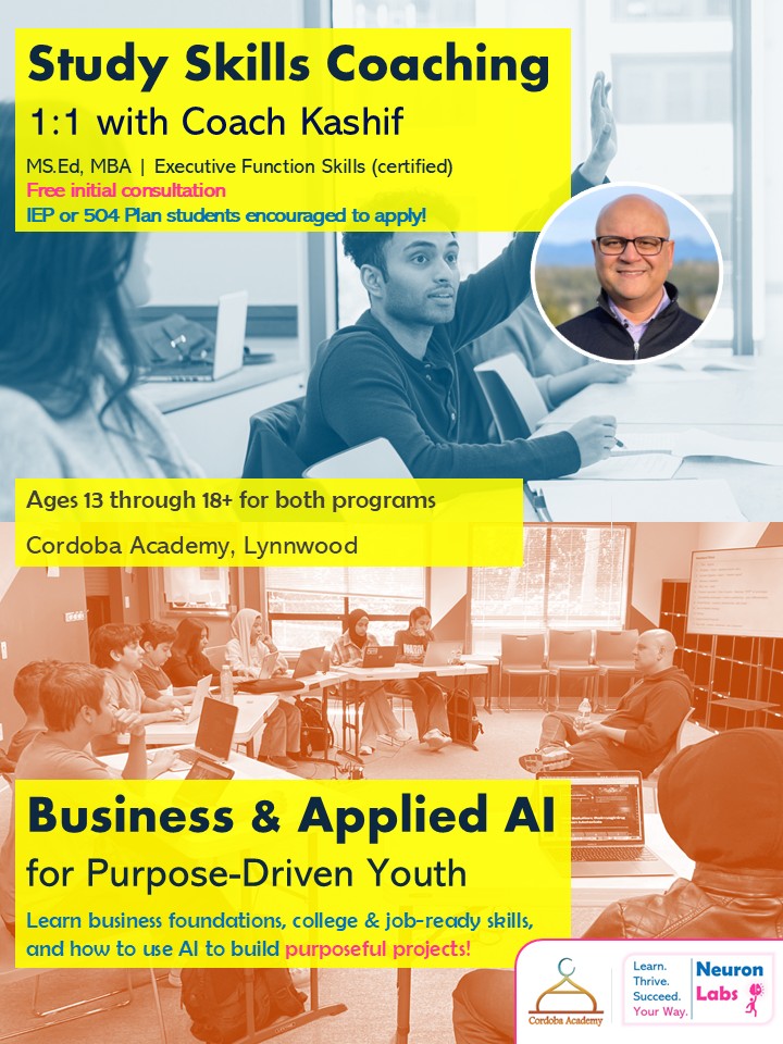 Study Skills Coaching | Business and Applied AI (Open to Community)